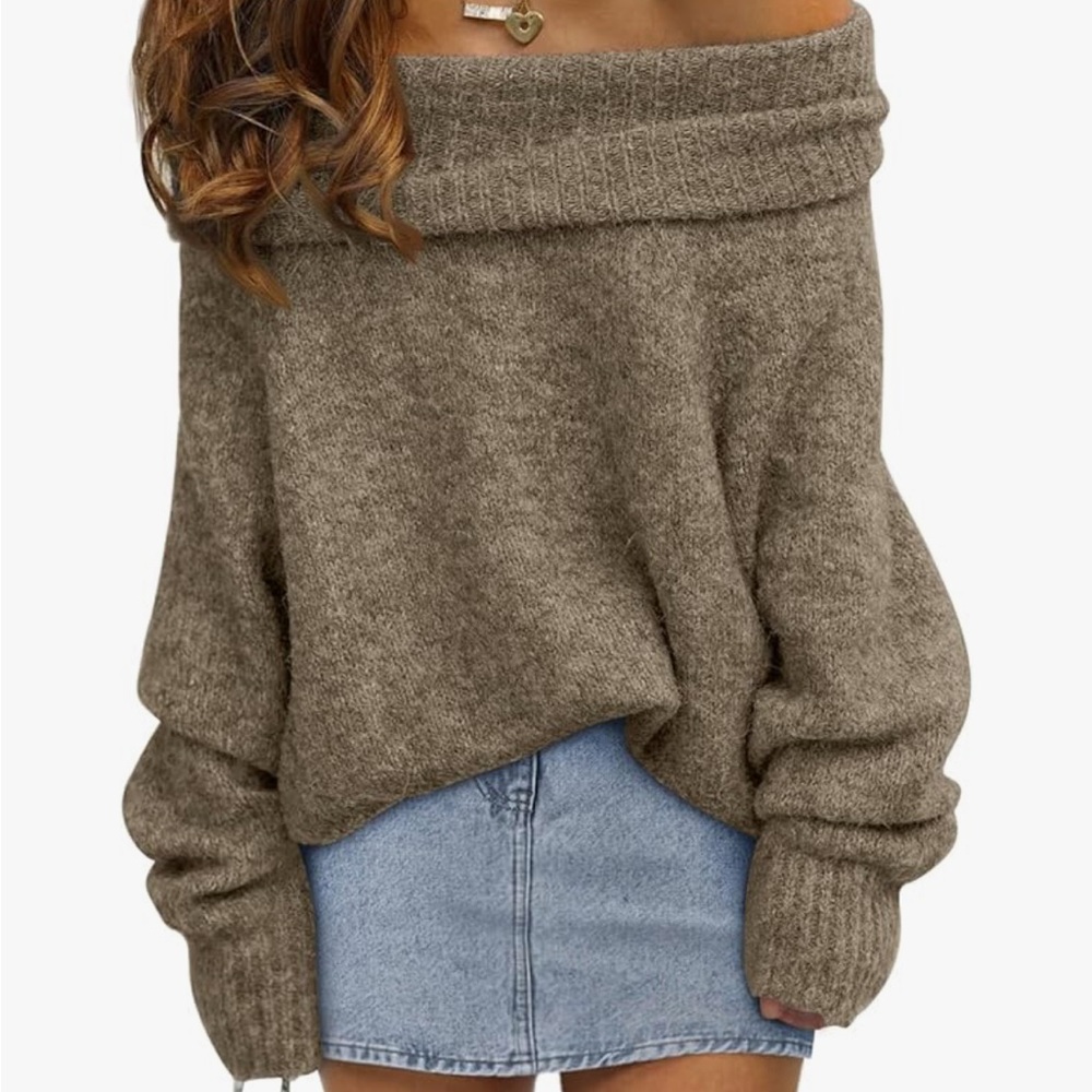 Viral Amazon Off Shoulder Sweater